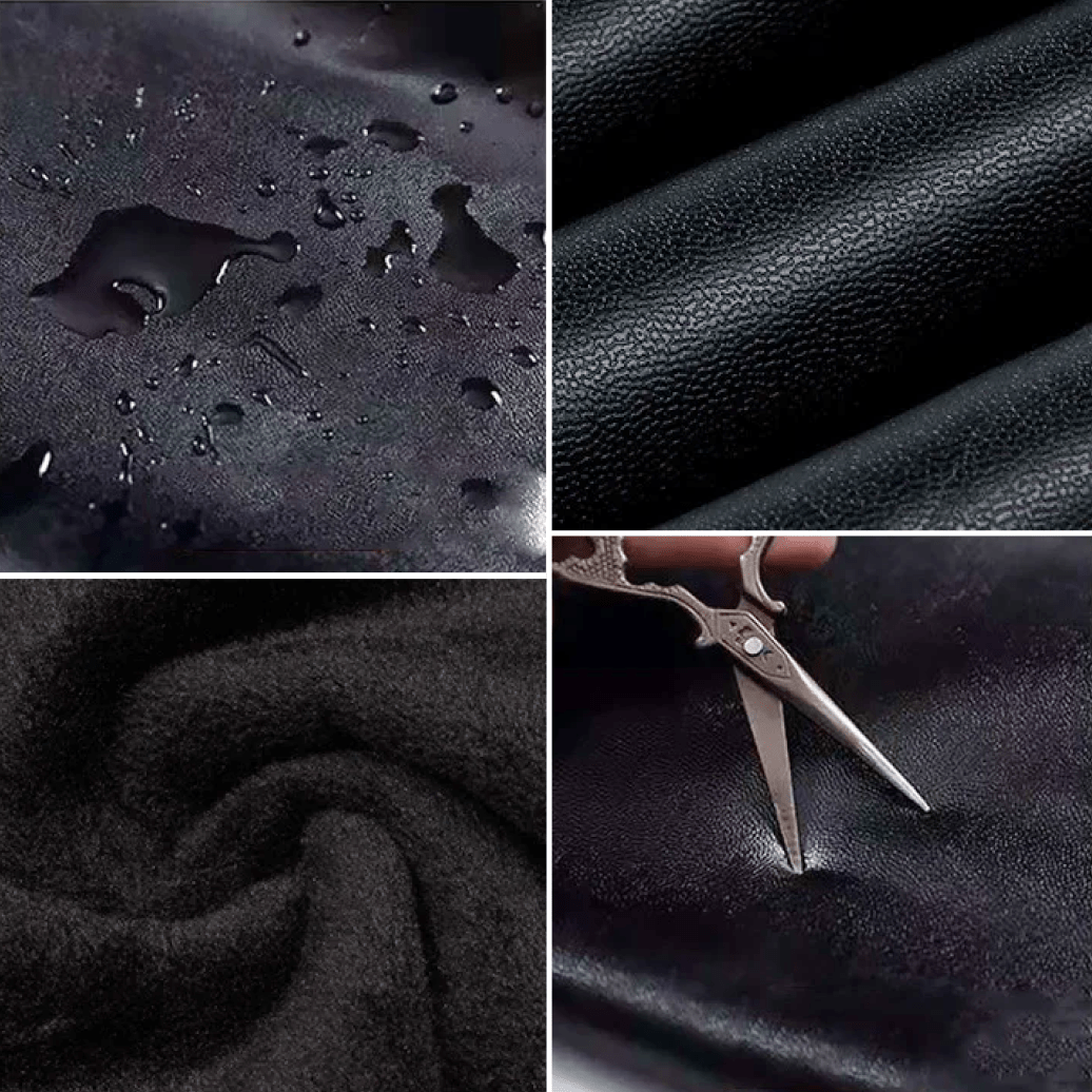 CurveLux | Legging in Fluweelachtig Leer