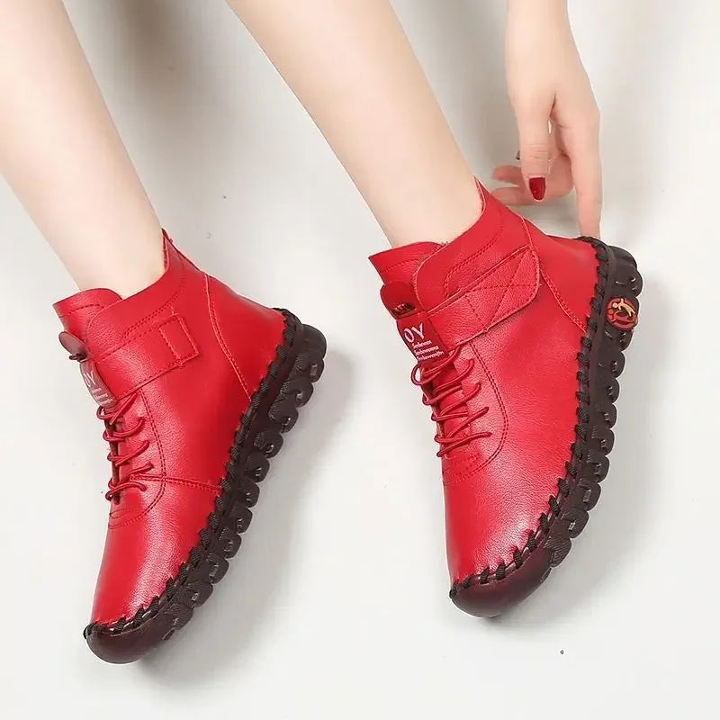 Ultra Comfortabele & Warme Leren Schoenen