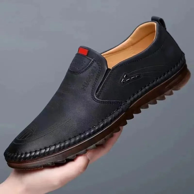 Heren Instap Mocassins van Leer | Lorvix
